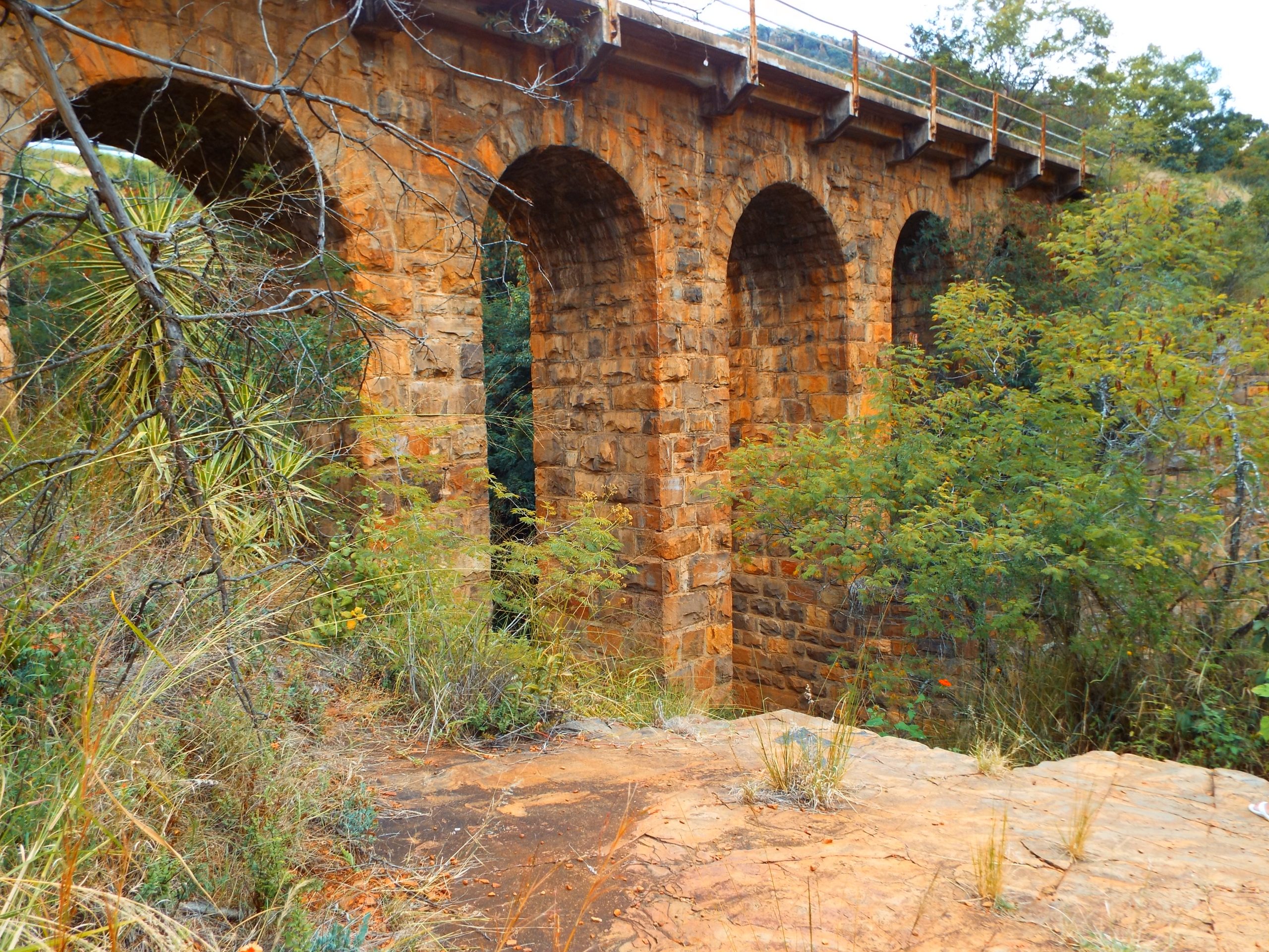 The 5 Arch Bridge - Built for the NZASM railway line between Pretoria & Lourenco Marques.